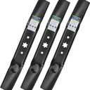 GICOOL 942-05056A Mower Blades with 6 Star Hole for 54" MTD/Cub Cadet/Troy-Bilt Mower Deck, Replaces OEM 742-05056, 942-05056, 742-05056A, CMXGZAM110143, Fits Troy-Bilt XT1 ST54 L54 RZT54, 3-Pack