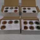 Nitial 19 Pack Owl Succulent Plant Pots Mini Small Ceramic Pots with Drainage Hole Cute Planters for Plants, Plants Not Included, Home Office Desk Garden Gift Ideas, 2 Size