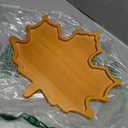 Sliner Maple Leaf Charcuterie Board Wooden Fall Serving Platter Tray Dish, 15 x 12 x 1 inches/ 38 x 30 x 2.5 cm
