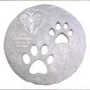 YIROCK Pet Memorial Stepping Stone 9 1/2 Inch