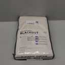 100% Blackout Shield Linen Blackout Curtains for Bedroom 84 Inches Long, Back Tab/Rod Pocket Living Room Drapes, Thermal Insulated Blackout Curtains 2 Panels Set, 50" W x 84" L, Cream