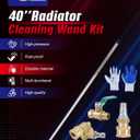 40" Radiator Cleaning Wand for Truck Car, Washing Cleaner Wand Kit