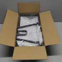 2 Pack Pots and Pans Organizer Under Cabinet, 22" Deep Expandable Pull Out Pot Lid Organizer and Storage with 10 Adjustable Dividers No Drill Pot and Pan Holder Rack with Handle Bracket(Black)