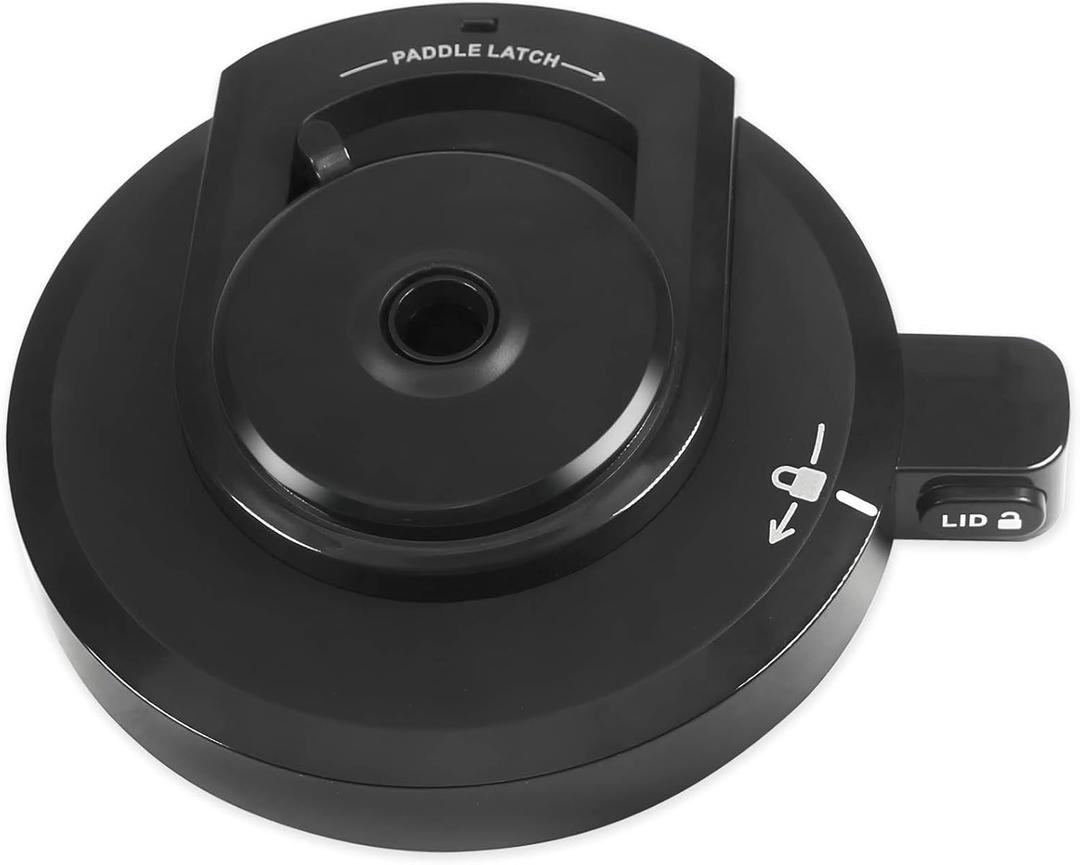 Ninja Creami Lid Replacement, Outer Bowl Lid for Ninja NC301 Ice Cream Maker, Reusable Ninja Creami Replacement Lid, Compatible with Ninja NC299AMZ/NC301/NC300/CN305A/CN301CO Series (NO Paddle)