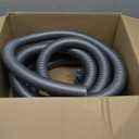 Upgraded 1 1/4 Inch x 17 Ft. Dust Collection Hose for Home and Workshop Vacuums with 5 Fittings/Adapters for Multiple Brands of Power Tools and Sanders