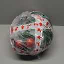 Christmas Garland with Lights, 9FT Lighted Christmas Garland with 30 LED, Prelit Garland Battery Operated Garland Christmas Decorations for Stairs Railing Fireplace Mantle Front Door Porch Home (6#)