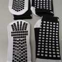 Lux 2-Pack Soccer Grip Socks for Men & Women - GripArray Anti-Slip Performance & Comfort - Grip Socks Soccer