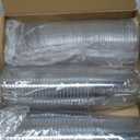 [50 Pack] 14 oz Clear Plastic Cups with Lids, Disposable Strawless Coffee Iced Drink Cup  Cold Beverage To Go Cups for Iced Coffee, Smoothies, Juice, Tea, Water, Party Use