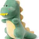 Adorlynetty Dinosaur Stuffed Animal,12 Cute Stuffed Dinosaur Plush Soft Dino Plushie Toys for Boys Girls Baby Kids (Green)