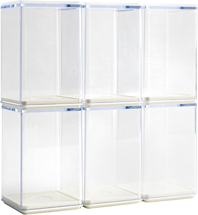 Wall Mounted Figurine Box, White 11 cm × 7 cm