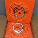 RoadHero 18 Inch 8 Pack Collapsible Traffic Cones, Multi Purpose Pop-up Orange Cones with Reflective Collar for Road Safety, Parking Cones for Sports, Driving Training, Size: 18 Inch