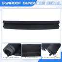 Sunshade Cover Sunroof Compatible with Cadillac CTS 2014-2019 Replace # 22926558(Black)