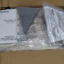 Besrey Kids Play Tent 2 in 1 with Padded Mat and Lights, Large Kids Playhouse with 2 Doors & 4 Windows, Indoor & Outdoor, Christmas Toddler Tent, 51" x35" x 51" (White)