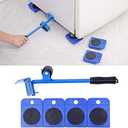 Furniture Lift Mover Tool Set Heavy Furniture Moving Sliders Appliance Rollers Heavy Duty Furniture Lifter and Sliders Kit Furniture Movers Sliders Appliance Movers Mr. Hercules