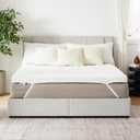 3 Inch King Mattress Topper, Firm Memory Foam Mattress Topper, Cooling High Density Pad for Back Pain, Bed Topper with Removable Soft Cover