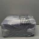 DANGHOOGY Wicker Chair Cushions, Waterproof Outdoor Loveseat Cushions for Patio Furniture, 3 Pieces Wicker Furniture Cushions, 1 Loveseat and 2 U-Shaped Cushions, Blue