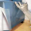 10 PCS Cat Scratch Furniture Protector for Leather, Couch Protector, Scratching Deterrent Strong Adhesion, Easy to Remove, No Residue (170in x12in)