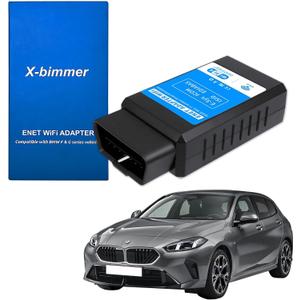 Bootmod3 OBD WIFI Adapter for BMW F/G/I Series, Enet WIFI Adapter Compatible with Bimmer Code, Bimmerlink, Bimmergeeks, MHD, Ethernet to OBD2 Diagnostic  &Coding Tool, Work with iOS, Android, Windows