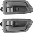 2PCS Interior Inside Door Handle Front Rear Left Driver & Right Passenger Side for Toyota Camry 1997 1998 1999 2000 2001 Replace OE# 91002 91006 91003 91007