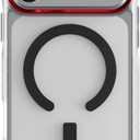 Ghostek Covert iPhone 17 Pro Max Clear Case - Compatible with MagSafe Accessories, Shockproof Silicone, Minimalist Phone Cover (6.9 Inch, Clear)