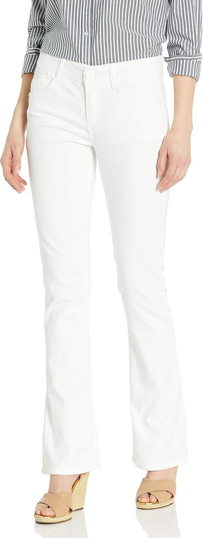 Ab Solution Itty Bitty Boot Jean (6, Optic White)