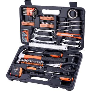 149 Piece Tool Set, Basic Tool Kit for Home, Repair Tool Combination Package Mixed Tool Set Hand Tool Kit with Plastic Toolbox Storage Case