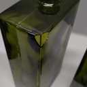 Olive Oil Dispenser Bottle for Kitchen with Bamboo Tray- Glass Oil and Vinegar Dispenser Set 16.9oz, Soy Sauce & Syrup Bottle, Modern Hostess Gift (Green, 16.9oz, Set of 3)