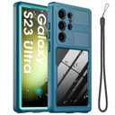 For Samsung Galaxy S25 Ultra Waterproof Case, [Fit for Magsafe] [IP68 Water Proof] [Built-in Screen Protector], Magnetic Heavy Duty Military Grade Rugged Phone Case for S 25 Ultra 6.9", Blue