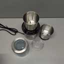 Secura Electric Coffee Grinder and Spice Grinder with 2 Stainless Steel Blades Removable Bowls