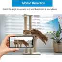 Wireless Hidden Camera Nanny Cam Clock 1080P FHD Hidden Spy Cameras for Home Real-Time View Motion Detection WiFi Wall Clock Security Camera Indoor No Audio