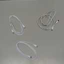 USB C to USB C Cable for Apple, 3-Pack 6FT, 60W USBC/Type-C Fast Charger Cord Compatible with iPhone 17/16 Pro Max, iPhone 17 Air, iPad Pro/Air (White)