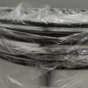 TQVAI 10 Inch Railing Planter - Fit for 1.5 to 3.5 Inches Railing - Adjustable Hanging Planters Outdoor Balcony Deck Flower Pot Holder Metal Baskets for Garden Orchid, Patio Ledge, 3 Pack, Black