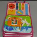 Freebear Busy Board Toddler Travel Toys Quiet Book Sensory Board for Toddlers 1 2 3 4, Montessori Educational Toys for 3 4 Year Old Girls Boys Gift, Princess