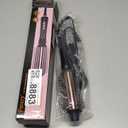 Farery Thermal Brush 5 Adjustable Temps, 1.5 Inch Hot Curling Brush for Big Bouncy Curls, Non-Blowing Heated Round Brush, Ceramic Curling Wand for Medium & Long Hair, Dual Voltage for Travel