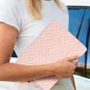 Fycyko Compatible with iPad (A16) 11th Generation 11 Inch 2025 Case, Slim Stand Cover for iPad 10th 10.9 Inch 2022 with Pencil Holder, Cute Polka Dot Aesthetics Design Protective Cover-Pink