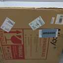 Niccy 32" Half Moon LED Mirror for Bathroom, Backlit/Front Lighted, Irregular 1/4 Round Lighted Mirrors with Bedroom Wall-Mirror, Frameless Mirrors for Entryway, Anti-Fog, Dimmable, Makeup-Mirrors