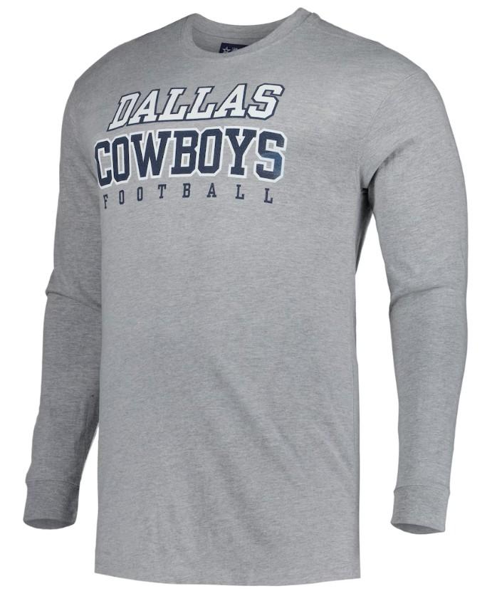 Dallas Cowboys Long Sleeve Practice T-Shirt Size Medium