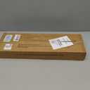 BAYKA Floating Shelves Set of 2, 22.5 inches Farmhouse Rustic Wood Wall Mounted Shelves for Bathroom, Bedroom, Living Room or Kitchen, Hanging Shelf Decor Book with 22lbs Capacity, Rustic Brown