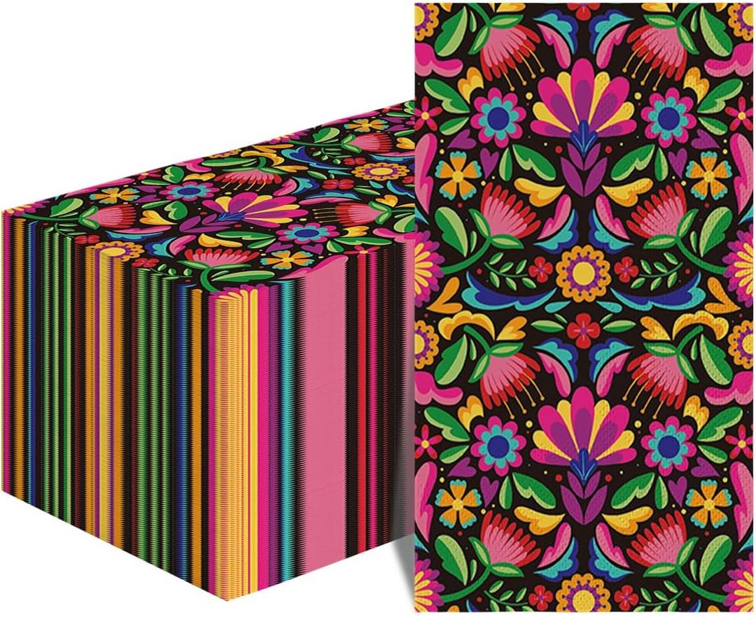 Horaldaily 100 Dia de Muertos Disposable Paper Decorative Guest Napkins, Halloween Day of The Dead Mexico Skulls Hand Towel for Party Lunch Dinner Kitchen Bathroom Horaldaily 100 Dia de Muertos Disposable Paper Decorative Guest Napkins, Halloween Day of The Dead Mexico Skulls Hand Towel for Party Lunch Dinner Kitchen Bathroom