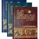 La Biblia Latinoamericana Letra Grande Cartone con Uneros Spanish Edition Assorted Colors