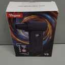 Compressed Air Duster,200,000RPM Turbo Jet Blower with LED Display,8-Gear Adjustable Mini Air Broom, Electric Air Duster for Keyboard, PC, Car and Home, Replace Compressed Air Can (Matte Black)