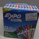 EXPO Dry Erase Markers, Low Odor Ink, Chisel Tip, 40 Count - Whiteboard, Calendar, Organization, Essential Supplies for Office, School, Classroom, Teachers
