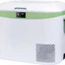 Car Fridge Portable 12V Refrigerator 19 Quart (18 Liter) 12 Volt Freezer Compressor Cooler 12V/24V DC 110240 V AC for Truck Van RV Camper SUV and Home Use -18~+15 (White)
