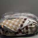 Rustic Lodge Quilt Set King Size Country Cabin Bedspread Coverlet King Moose Bear Reversible Patchwork Quilts Bedding Soft Lightweight Coverlets Forest Bear Farmhouse Bed Cover Sets with 2 Pillow Sham (Chestnut Red)