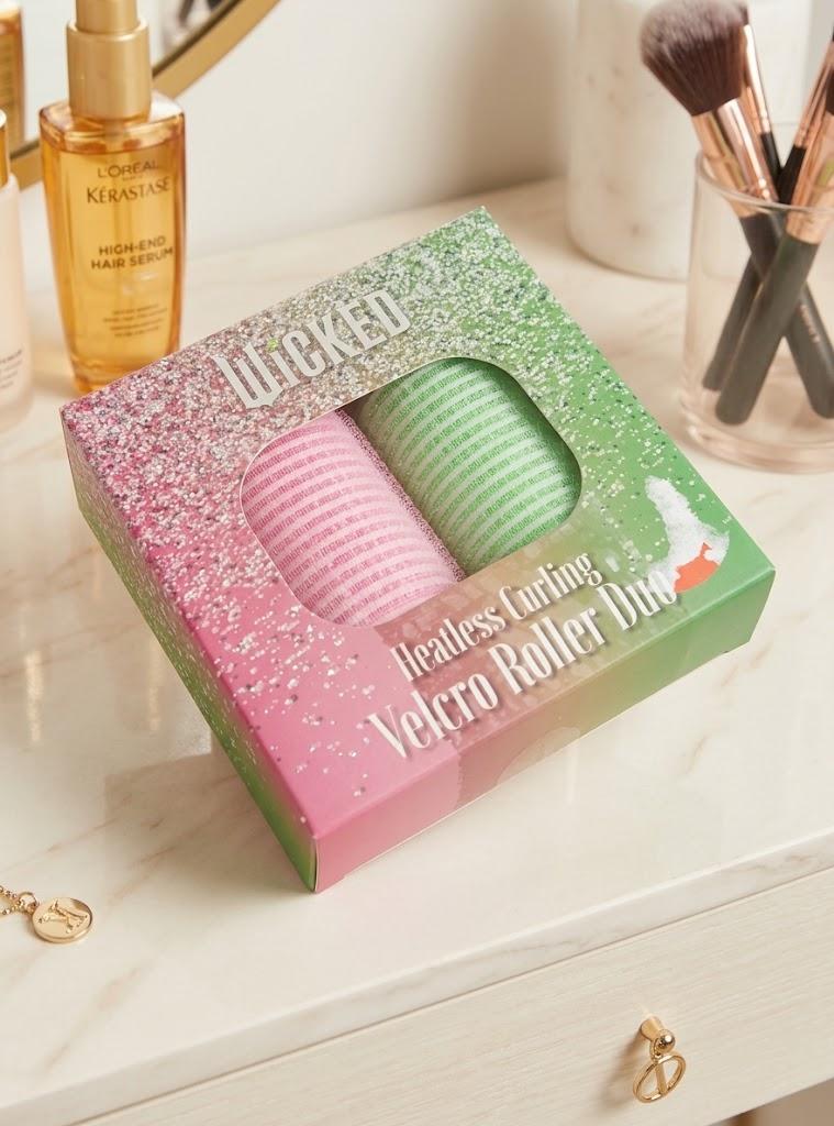 Heatless curling Velcro roller 2 Pack