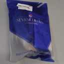 SEVENCOLORS Short Grey Wigs Ombre Gray Pixie Cut Wig with Dark Root Synthetic Natural Hair Short Silver Wigs for Black Women White Women