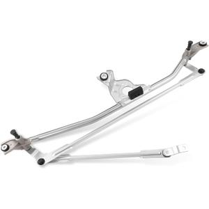 Gledewen 602-230 Front Windshield Wiper Transmission Linkage Assembly w/o Motor Compatible with 07-14 Cadillac Escalade / 07-13 Chevrolet Silverado / 07-14 GMC Sierra 1500/2500 HD/3500 HD