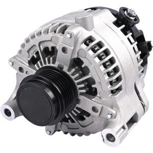 Alternator Replace 56029803AA Compatible with Jeep Wrangler 2018-2023 3.6L, for Jeep Gladiator 2020-2023 3.6L,12V 240A 6-Groove Clutch Pulley Clockwise