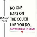3 x Birthday Card Gifts for Husband Wife Men Women