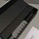 Hair Straightener - 2 in 1 Wet to Dry Hair Dryer and Straightener with High-Speed Airflow + Rapid Heat-Up + Customizable Temperature + LCD Display & Auto Shut-Off + No Heat Damage (Dark Black)